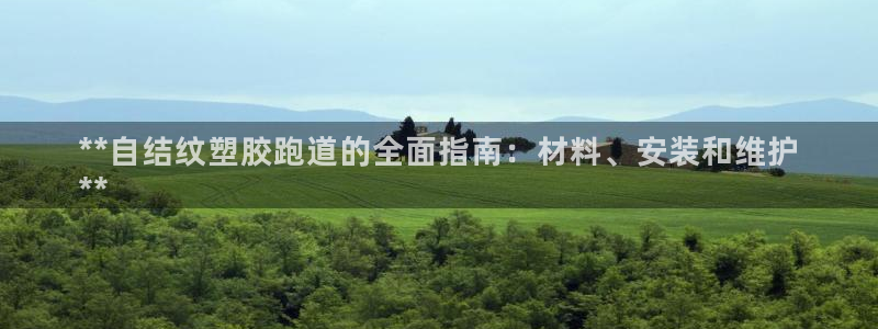 谈球吧的聊天软件叫什么来着：**自结纹塑胶跑道的全面指南：材料、安装和维护
**