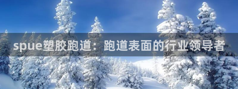 谈球吧属于哪个旗下：spue塑胶跑道：跑道表面的行业领导者