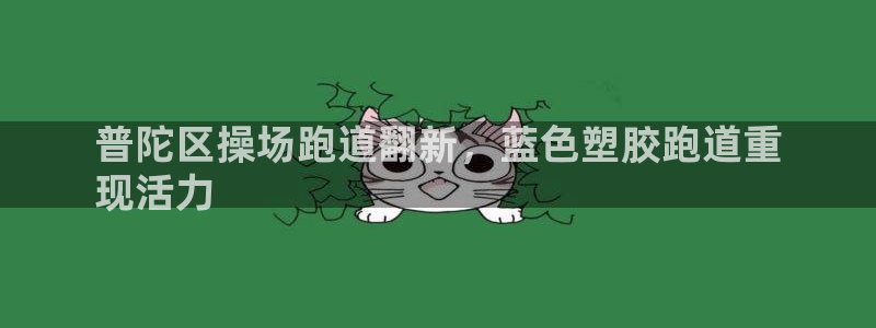 谈球吧app下载安装：普陀区操场跑道翻新，蓝色塑胶跑