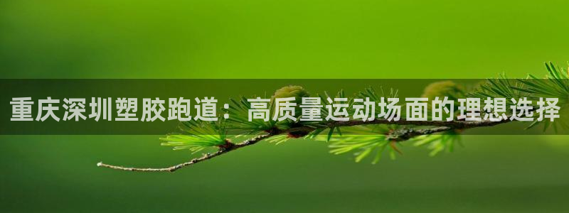 谈球吧的聊天软件是什么：重庆深圳塑胶跑道：高质量运动场面的理想选择