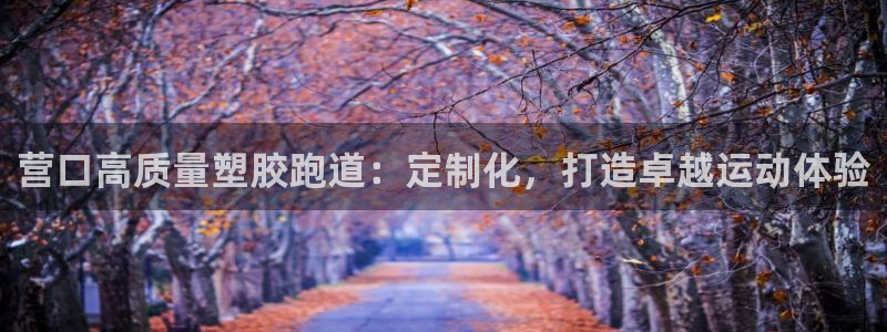 谈球吧下载：营口高质量塑胶跑道：定制化，打造卓越运动体验