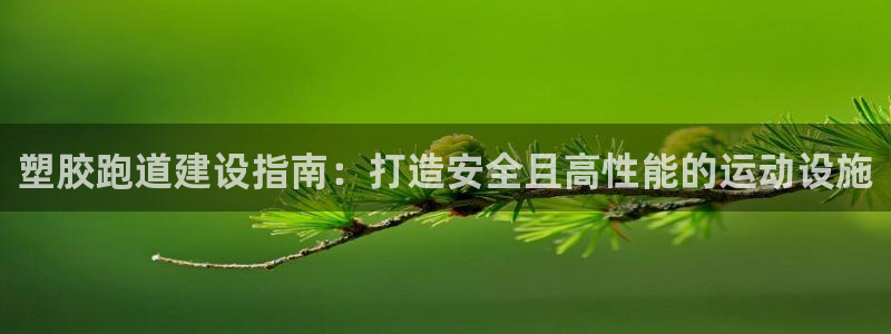 谈球吧体育app下载中心官网苹果：塑胶跑道建设指南：打造安全且高性能的运动设施
