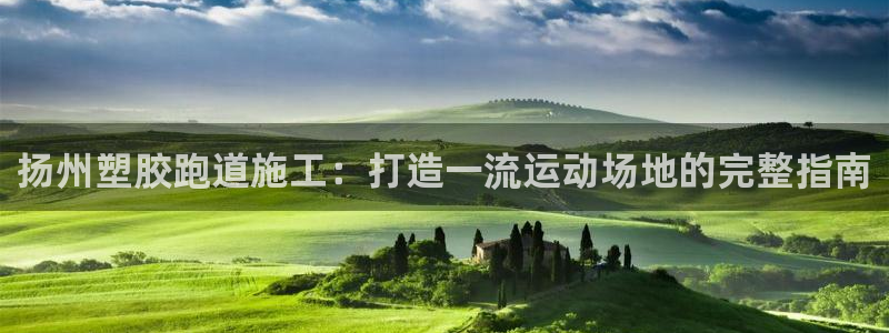 谈球吧属于哪个旗下：扬州塑胶跑道施工：打造一流运动场