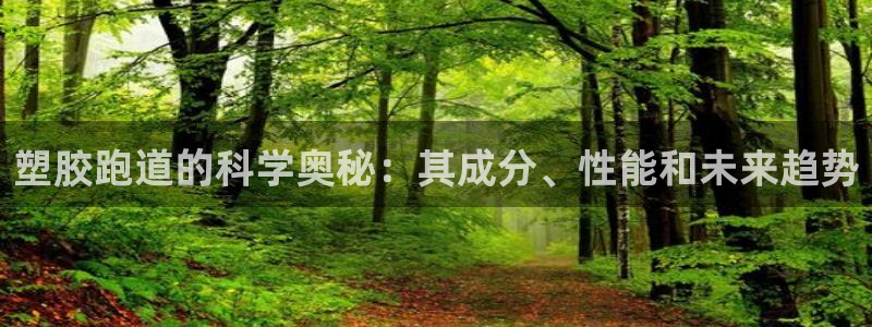 谈球吧APP：塑胶跑道的科学奥秘：其成分、性能和未来
