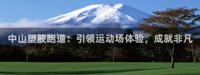 谈球吧是黑台子吗是真的吗：中山塑胶跑道：引领运动场体验，成就非凡
