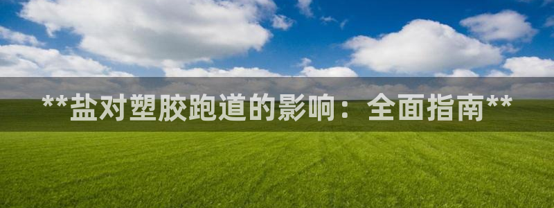 谈球吧买球靠谱吗：**盐对塑胶跑道的影响：全面指南**