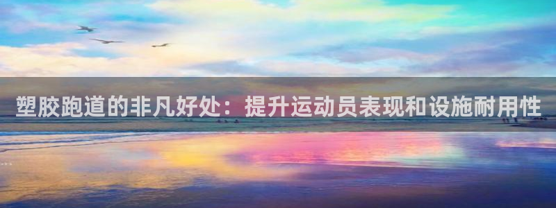 谈球吧体育app官网下载：塑胶跑道的非凡好处：提升运动员表现和设施耐用性