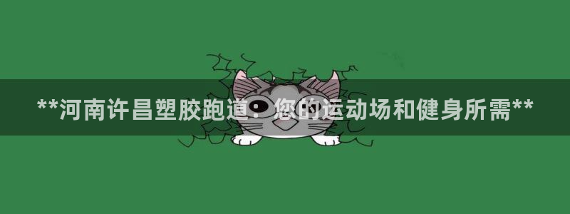 谈球吧下载：**河南许昌塑胶跑道：您的运动场和健身所需**