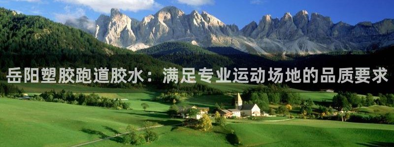 谈球吧体育app下载足球直播软件：岳阳塑胶跑道胶水：